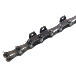 ŁAŃCUCH PODAJNIKA  POCHYŁEGO BIZON, Z058, ŚRODKOWY, 42 UCHWYTY-347570419