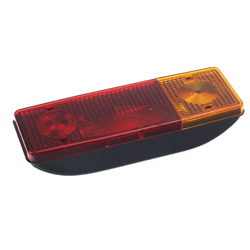 LAMPA TYLNA ZESP. 2-SEGM. PRAWA 12/24V - BEZ PRZEWODU, C-360 TYŁ, D-47-347571257