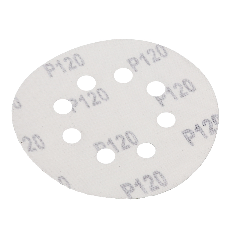 PAPIER ŚCIERNY - KRĄŻKI NA RZEP 125MM - 8 OTWORÓW, GRADACJA - 120-347571462