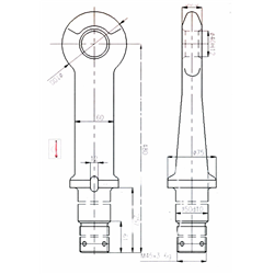 UCHO DYSZLA PRZYCZEPY D-50, 6070100001-347571943