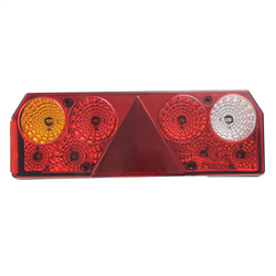 LAMPA TYLNA ZESP. EUROPOINT LEWA (ŻÓŁTA) II TYP - SCHMITZ - Z GNIAZDEM OKRĄGŁYM-347571962