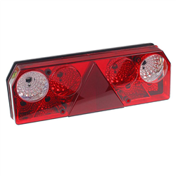 LAMPA TYLNA ZESP. EUROPOINT PRAWA(BIAŁA) II TYP - SCHMITZ - Z GNIAZDEM OKRĄGŁYM-347571965
