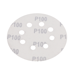 PAPIER ŚCIERNY - KRĄŻKI NA RZEP 125MM - 8 OTWORÓW, GRADACJA - 100-347572260