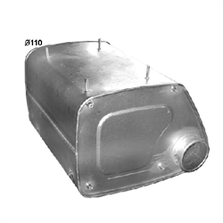 TŁUMIK WYDECHU MAN F2000 L= 590MM-347574065