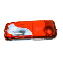 LAMPA TYLNA ZESP. LEWA (NIEBIESKA) MAN TGA - Z GNIAZDEM OKRĄGŁYM-347574085