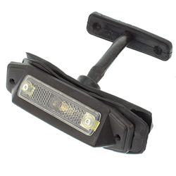 LAMPA OBRYSOWA BIAŁA DASZKU DAF, MB, STEYR, ŻARÓWKA 12/24V-347574765