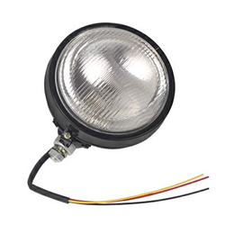 REFLEKTOR MTZ, T-25 - OKRĄGŁY LAMPA PRZEDNIA MTZ, T-25, Z ŻARÓWKĄ-347575038