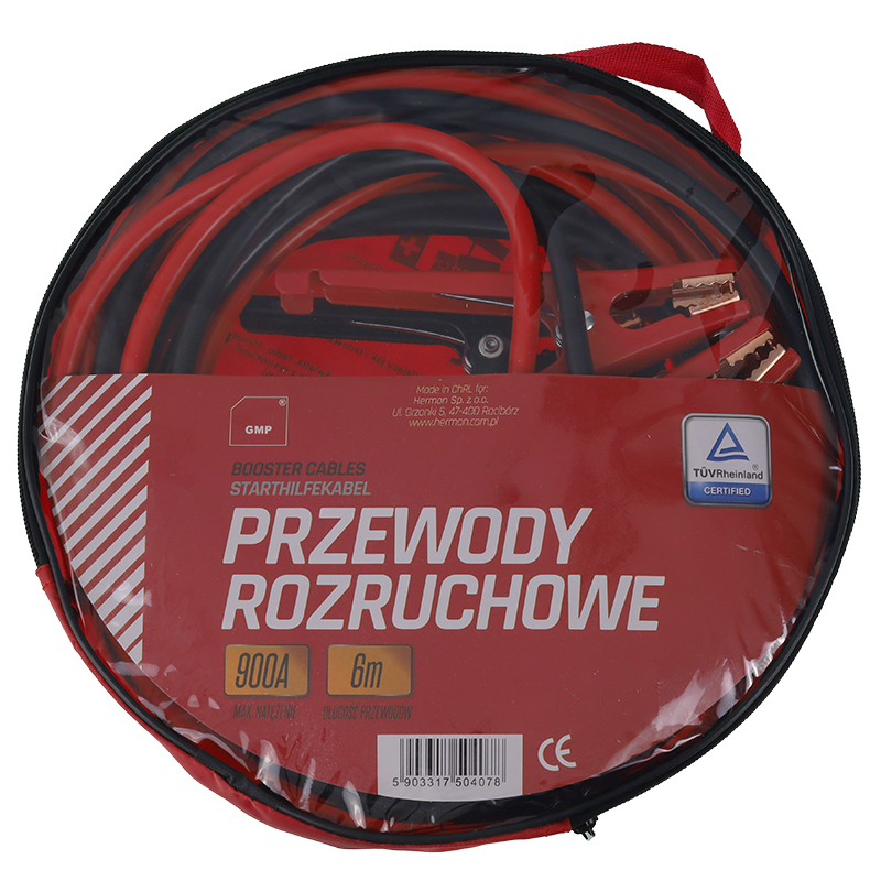 PRZEWODY ROZRUCHOWE(KABLE)  900A 6M POLE PRZEKROJU PRZEW.ELEKTRYCZNEGO 20MM2-347575237
