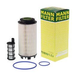 WKŁAD FILTRA PALIWA MB ACTROS MP4/5, ATEGO 3, AROCS, ANTOS EURO 6 KPL MANN-FILTER-347575625