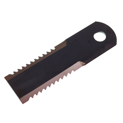 NOŻYK DO ROZDRABNIACZA SŁOMY 173x50x4mm - FI 18mm-347575791