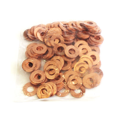 USZCZELKA MIEDZIANA  9X22X0,8MM 100SZT/OPAKOWANIE-347576110