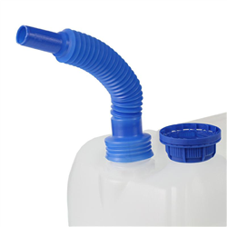 POJEMNIK NA PŁYN ADBLUE 10L + LEJEK I NAKRĘTKA-347576522
