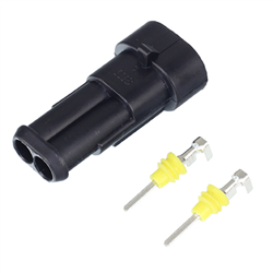 GNIAZDO AMP - 2-KROTNE KPL.-347576583