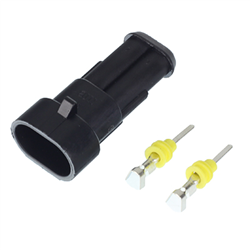 GNIAZDO AMP - 2-KROTNE KPL.-347576584