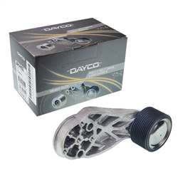 NAPINACZ PASKA VOLVO FH/FM -2012R- RAMIĘ Z ROLKĄ Z ROWKAMI, FI74X38,4MM, DAYCO-347576728