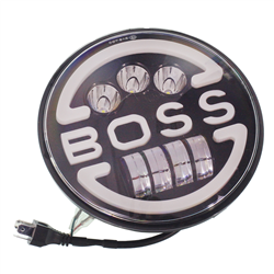 LAMPA ROBOCZA LEDOWA "BOSS" DODATKOWA - OZDOBNA - 9-36V, 55W, 6000K-347576806