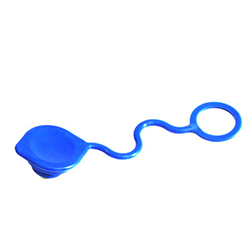 POKRYWA WTYCZKI ISO 12,5 NIEBIESKA SILIKONOWO-PLASTIKOWA-347576910