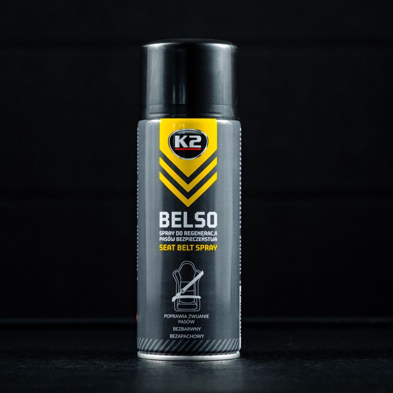 SPRAY DO REGENERACJI PASÓW BEZPIECZEŃSTWA - K2 BELSO 400ml-347576943