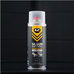 GUMA W SPRAYU - POWŁOKA USZCZELNIAJĄCA - K2 SILGUM BEZBARWNY 400ml-347576970