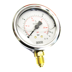 MANOMETR 1/4 DÓŁ, 0- 16 BAR-347577009