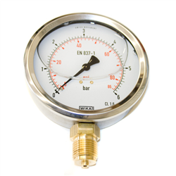 MANOMETR 1/2 DÓŁ, 0-  6 BAR-347577024