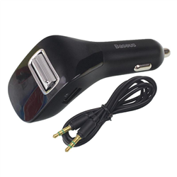 TRANSMITER FM STREAMER F40, DC 12-24 V AUX, BLUETOOTH 5.0, 2X USB, 3A-347577042