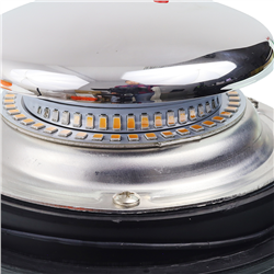 LAMPA OSTRZEGAWCZA "KOGUT" TRZPIEŃ GUMOWY KRÓTKI, 45 LED, 12/24V, ECE R10, R65, WYSOKOŚĆ 175MM-347577503