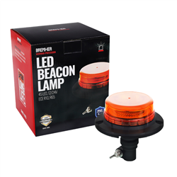 LAMPA OSTRZEGAWCZA "KOGUT" TRZPIEŃ GUMOWY FLEX, 45 LED, 12/24V, ECE R10, R65, WYSOKOŚĆ 150MM-347577533