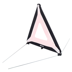 TRÓJKĄT OSTRZEGAWCZY 430X430X430MM, 380GRAM, NÓŻKI CIENKIE, HOMOLOGACJA E-4-347577612