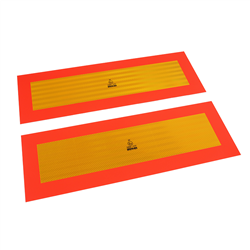 TABLICA WYRÓŻN. POJAZDY DŁUGIE KRÓTKA A 565X195MM, 2SZT/OPAKOWANIE, RF-347776466