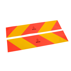 TABLICA WYRÓŻN. POJAZDY CIĘŻKIE KRÓTKA NALEPA 565X132MM, 2SZT/OPAKOWANIE, RF-347577627