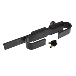 ZAMEK - BLOKADA KONTENERA - STAL WĘGLOWA, 2 KLUCZE, PRZEŚWIT 235/450MM-347577657