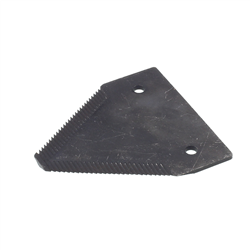 NOŻYK ZĄBKOWANY BIZON, CLAAS, DEUTZ, JOHN DEERE, 76X80X2,5MM, FI 5,75MM-347577676