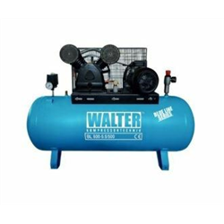 KOMPRESOR SPRĘŻARKA TŁOKOWA 270L 2-CYL, 5,5KW, 400V, 10BAR, ZBIORNIK POZIOMY-347577687