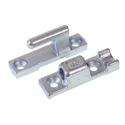 ZAWIAS BURTY ALUMINIOWEJ L=  90MM, STALOWY OCYNK KPL-347577891