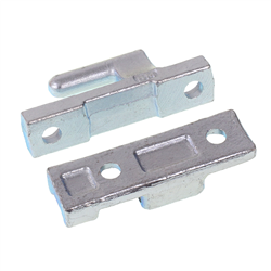 ZAWIAS BURTY ALUMINIOWEJ L=  90MM, STALOWY OCYNK KPL-347577892