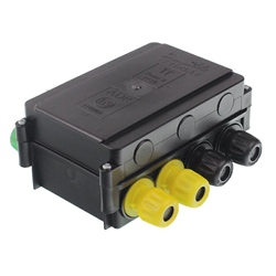 PUSZKA ELEKTRYCZNA POŁĄCZENIOWA 8 PRZYŁĄCZY + PRZEWODY-347578312