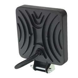 LAMPA ROBOCZA LEDOWA PROSTOKĄTNA, 16 LED 9-36V, 107X107X25, OBUDOWA ALUM. OŚWIETLENIE SKUPIONE (SPOT)-347579370