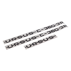 KPL. EMBLEMATÓW URSUS C-360-3P 3SZT/OPAKOWANIE (2X BOK, 1X PRZÓD)-347579391