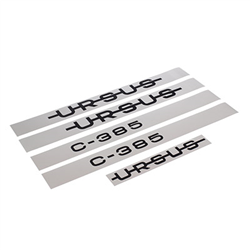 KPL. EMBLEMATÓW URSUS C-385 3SZT/OPAKOWANIE (2X BOK, 1X PRZÓD)-347579392