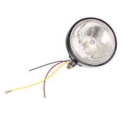 REFLEKTOR MTZ, T-25 - OKRĄGŁY LAMPA PRZEDNIA MTZ, T-25, Z ŻARÓWKĄ-347579619