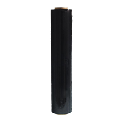 FOLIA STRETCH - CZARNA MINI (25CM)-347579827