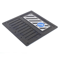 FARTUCH (CHLAPACZ) PRZECIWBŁOTNY ZNAK `NAKAZ` 400X400MM-347579860