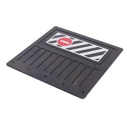FARTUCH (CHLAPACZ) PRZECIWBŁOTNY ZNAK `ZAKAZ` 400X400MM-347579868