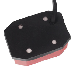 LAMPA OBRYSOWA CZERWONA DIODOWA Z ODBLASKIEM I PRZEWODEM, 12-30V-347579924