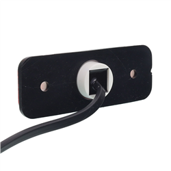 LAMPA OBRYSOWA CZERWONA DIODOWA 12/24V-347579939