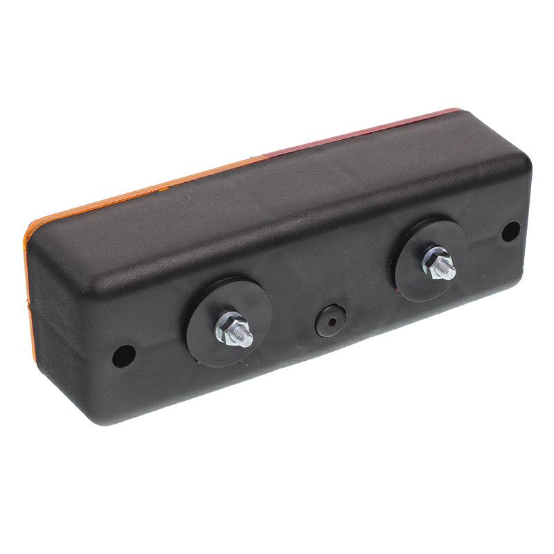 LAMPA TYLNA ZESP. 2-SEGM. L/P PRZYCZEPKA PROSTOKĄTNA, BEZ PRZEWODU-347579945