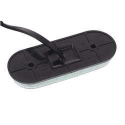 LAMPA OBRYSOWA BIAŁA DIODOWA OWALNA, 12/24V-347579980