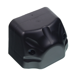 LAMPA OŚWIETLENIA TABLICY REJESTRACYJNEJ DIODOWA, KLOSZ BIAŁY, CZARNA, MAŁA, BEZ PRZEWODU12/30V-347580012