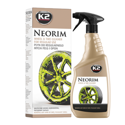 PŁYN DO REGULARNEGO MYCIA FELG I OPON - K2 NEORIM  700ml-347580169